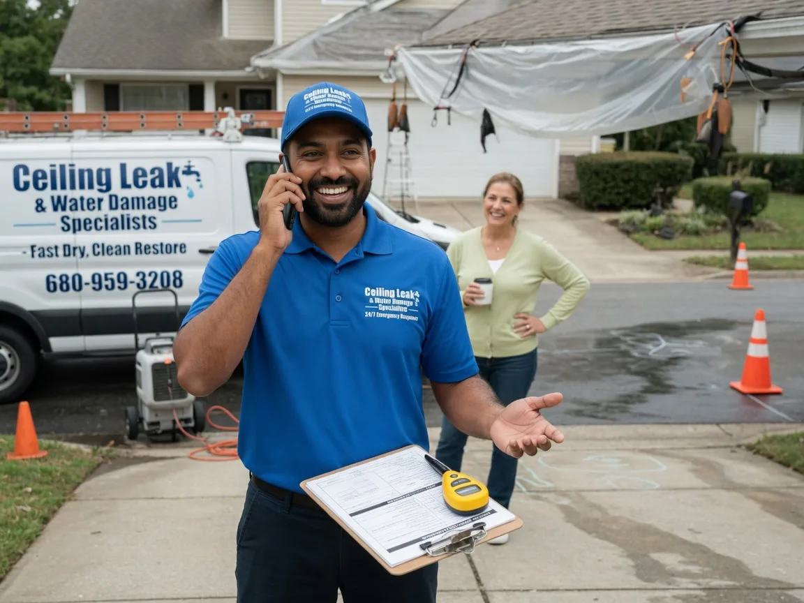 Ceiling Leak Cleanup Alburnett, IA FAQs
